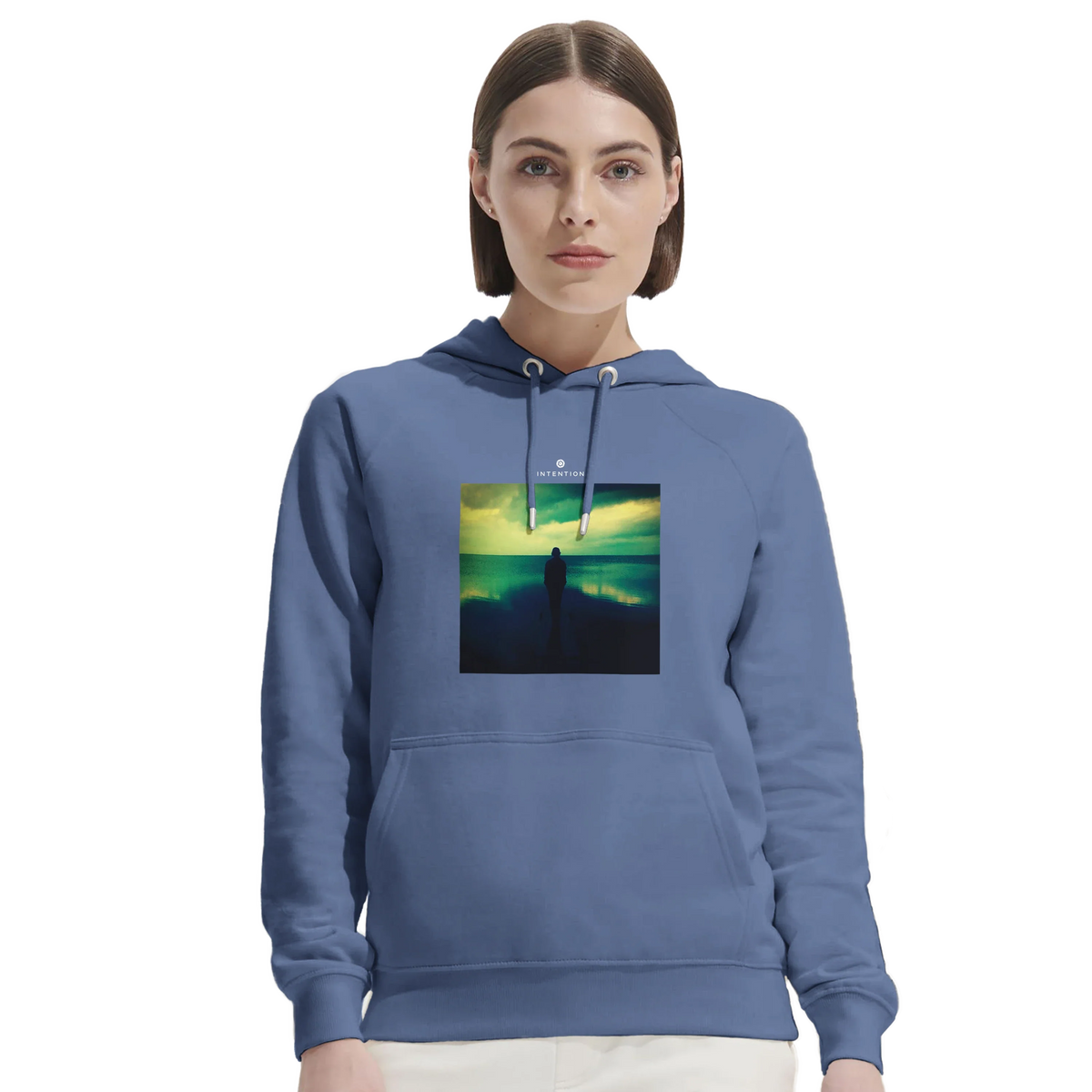 Calm - "Emerald Storms" Hoodie Blue 5