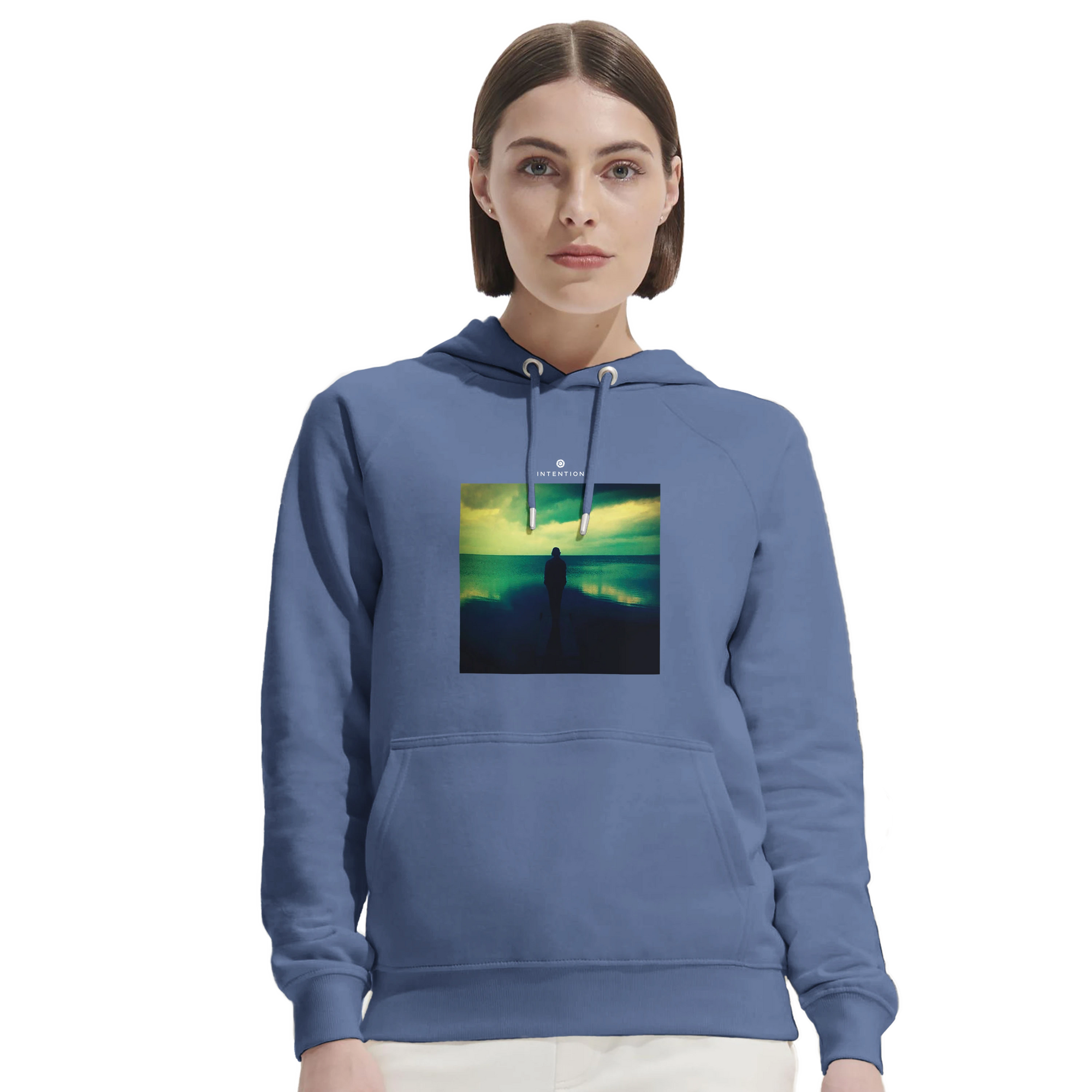 Calm - "Emerald Storms" Hoodie Blue 5