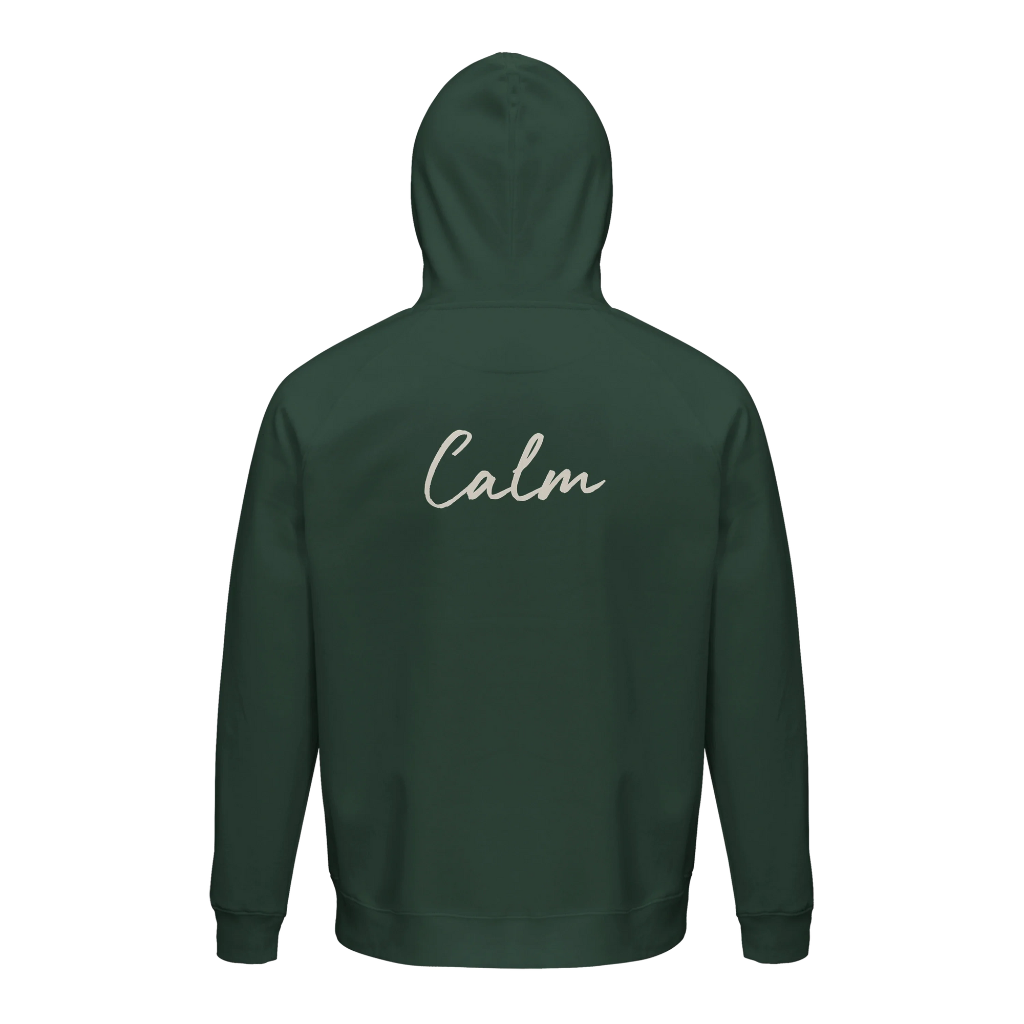 Calm - "Emerald Storms" Hoodie Bottle Green 2
