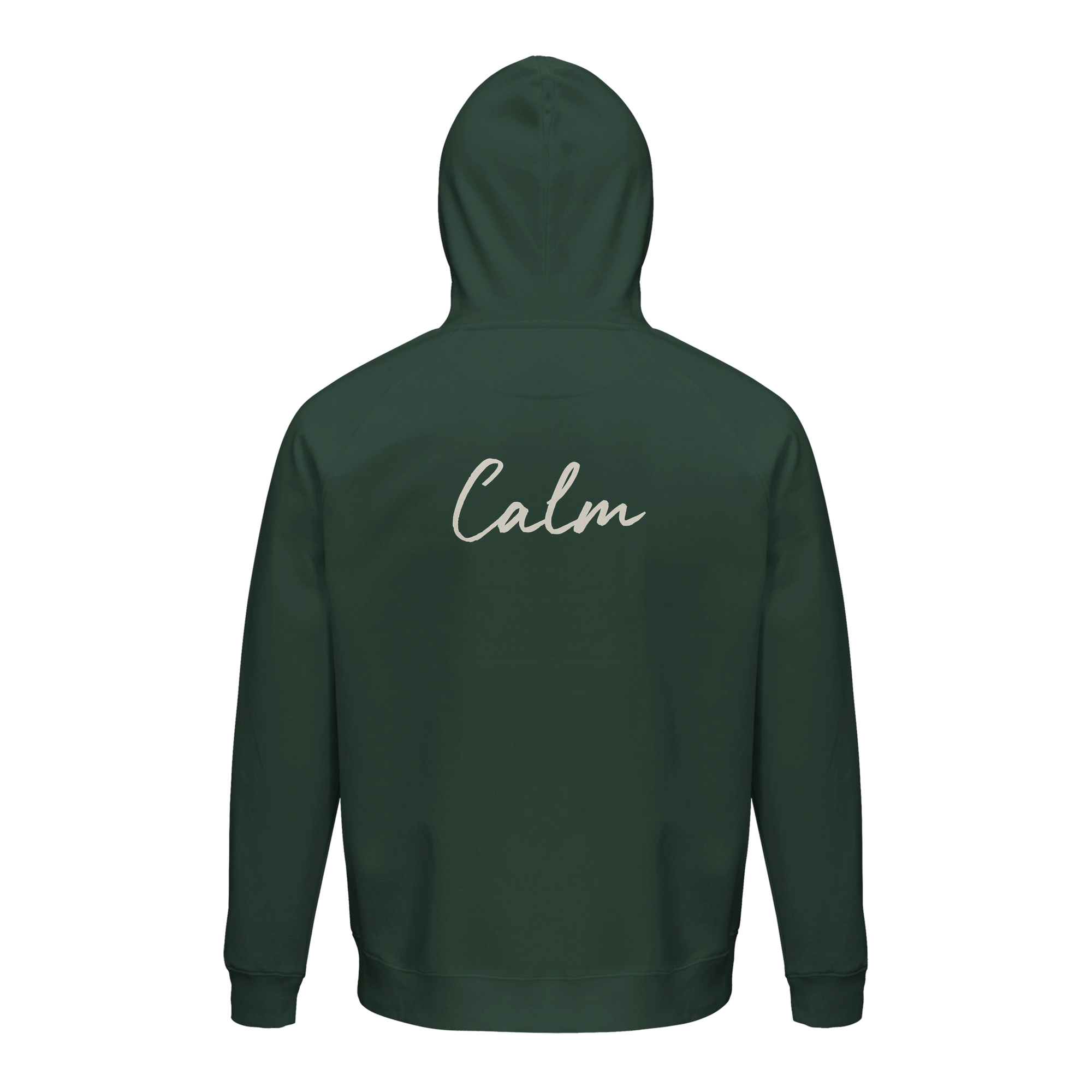 Calm - "Emerald Storms" Hoodie Bottle Green 2