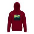 Calm - "Emerald Storms" Hoodie Burgundy 1