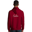Calm - "Emerald Storms" Hoodie Burgundy 4