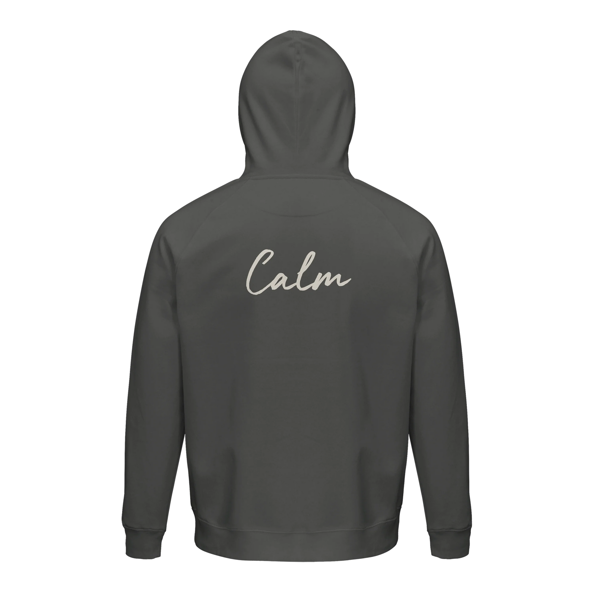 Calm - "Emerald Storms" Hoodie charcoal melange 2