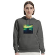 Calm - "Emerald Storms" Hoodie charcoal melange 5