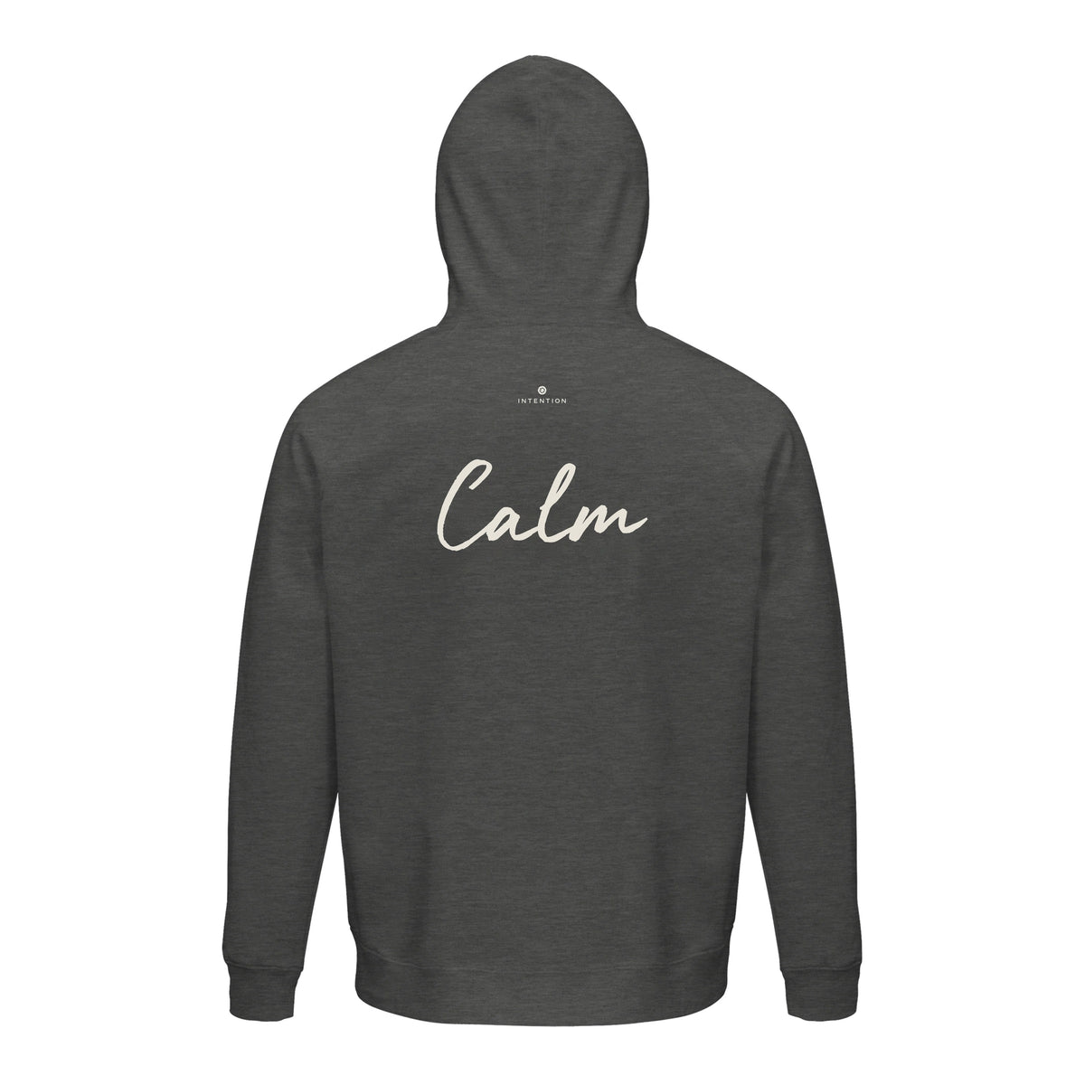 Calm - "Emerald Storms" Hoodie Grey Melange 2