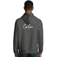 Calm - "Emerald Storms" Hoodie Grey Melange 4
