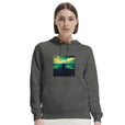 Calm - "Emerald Storms" Hoodie Grey Melange 5