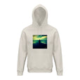 Calm - "Emerald Storms" Hoodie Off White 1