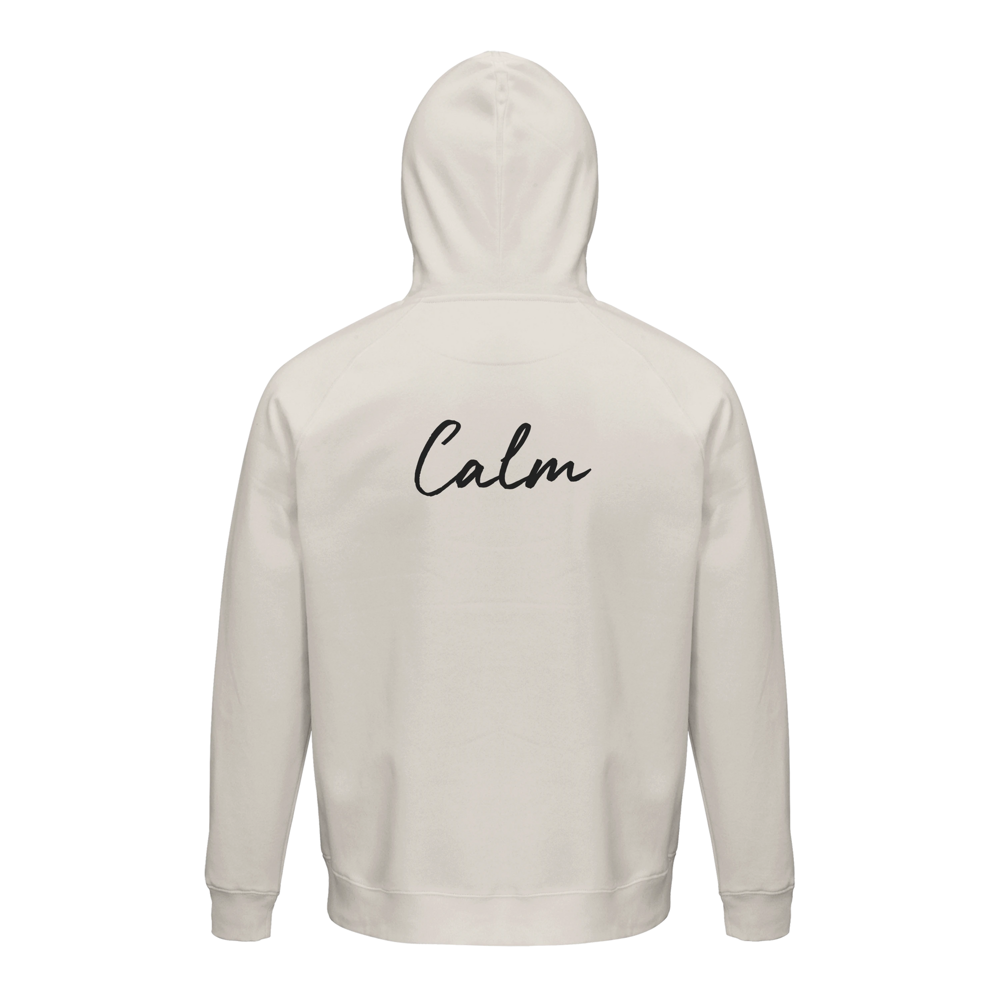 Calm - "Emerald Storms" Hoodie Off White 2