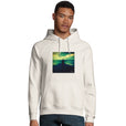 Calm - "Emerald Storms" Hoodie Off White 3