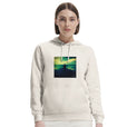 Calm - "Emerald Storms" Hoodie Off White 5