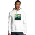 Calm - "Emerald Storms" Hoodie White 3
