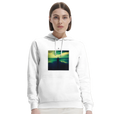Calm - "Emerald Storms" Hoodie White 5