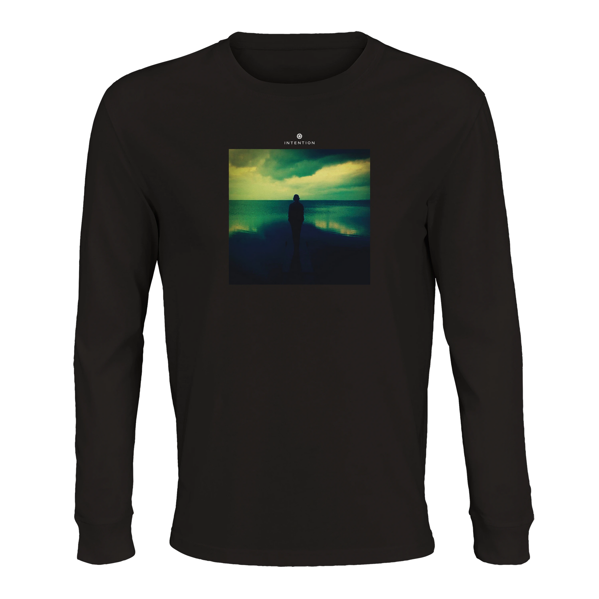 Calm - "Emerald Storms" Long sleeve Deep Black 1