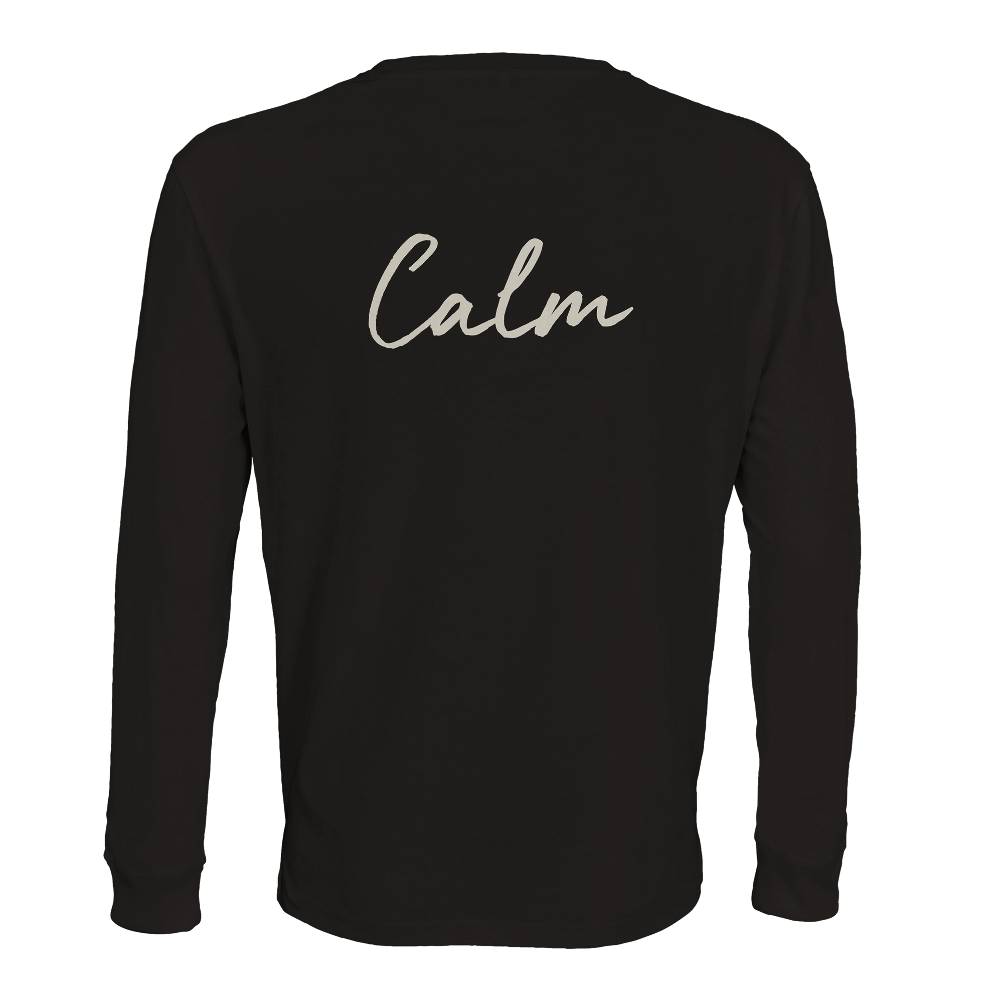 Calm - "Emerald Storms" Long sleeve Deep Black 2