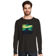 Calm - "Emerald Storms" Long sleeve Deep Black 3