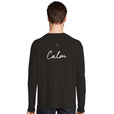 Calm - "Emerald Storms" Long sleeve Deep Black 4