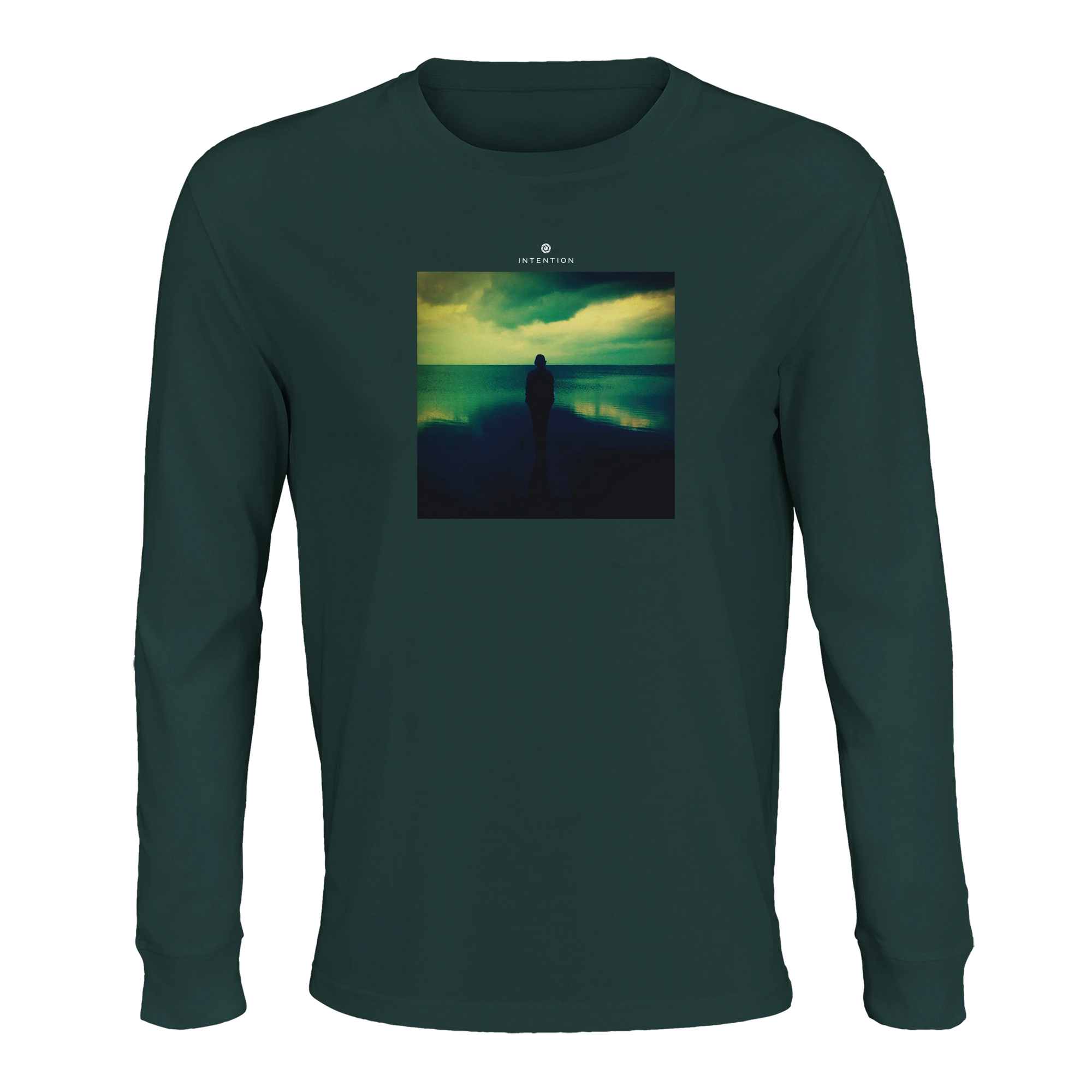 Calm - "Emerald Storms" Long sleeve green empire 1