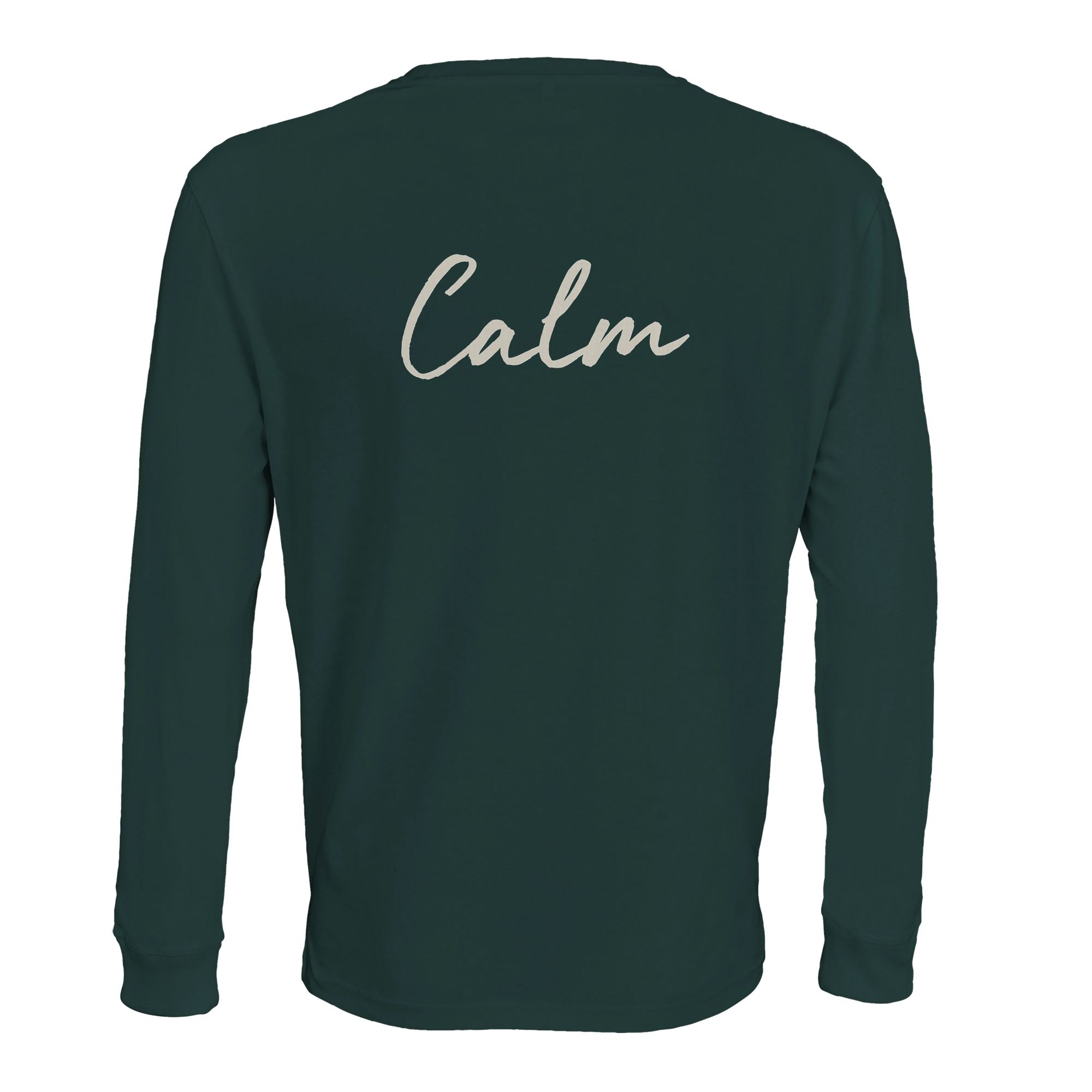 Calm - "Emerald Storms" Long sleeve green empire 2