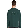 Calm - "Emerald Storms" Long sleeve green empire 4