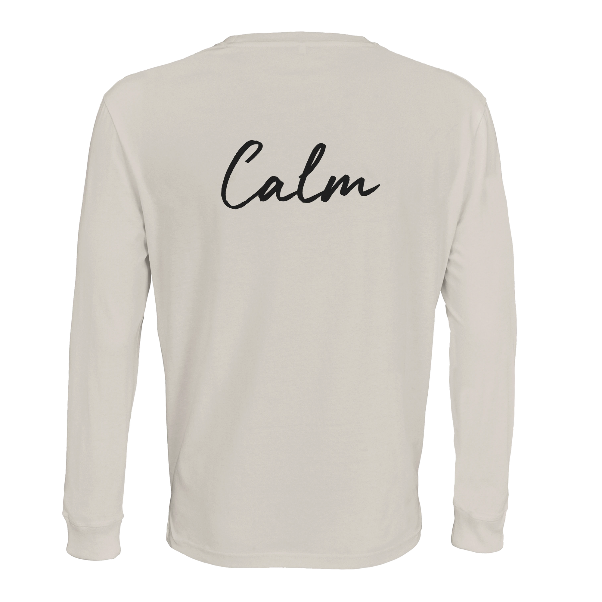 Calm - "Emerald Storms" Long sleeve Off White 2