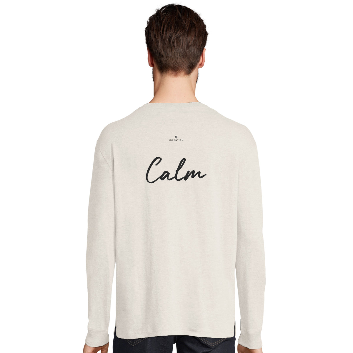 Calm - "Emerald Storms" Long sleeve Off White 4