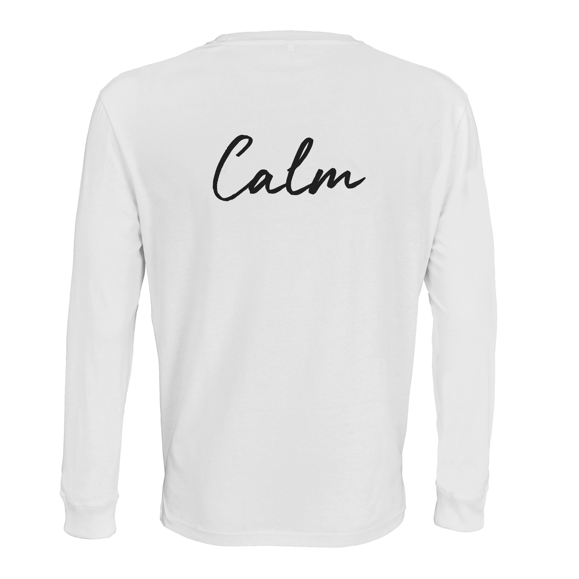 Calm - "Emerald Storms" Long sleeve White 2