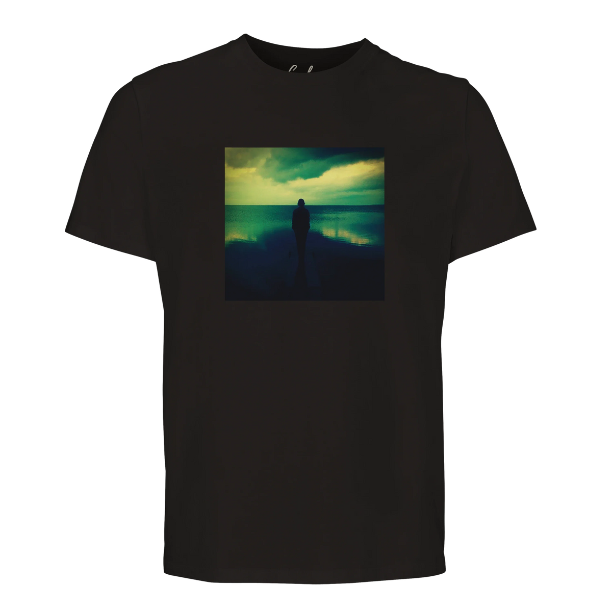 Calm - "Emerald Storms" T-shirt Deep Black 1