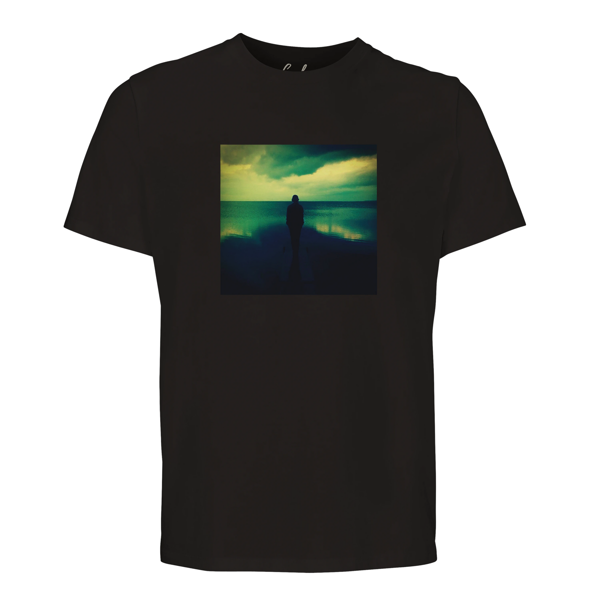 Calm - "Emerald Storms" T-shirt Deep Black 1