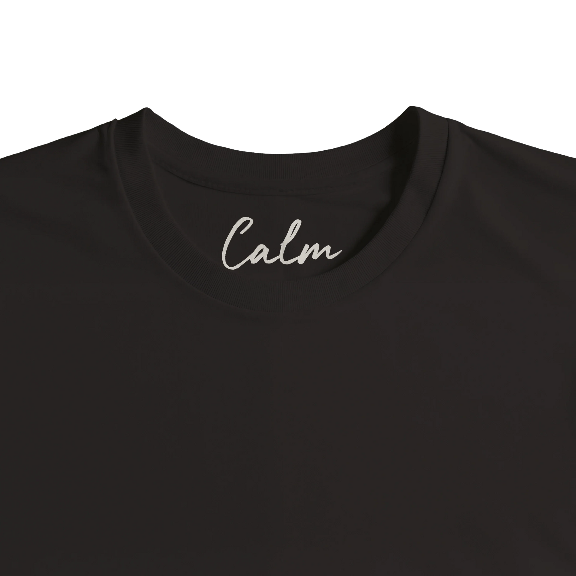 Calm - "Emerald Storms" T-shirt Deep Black 2
