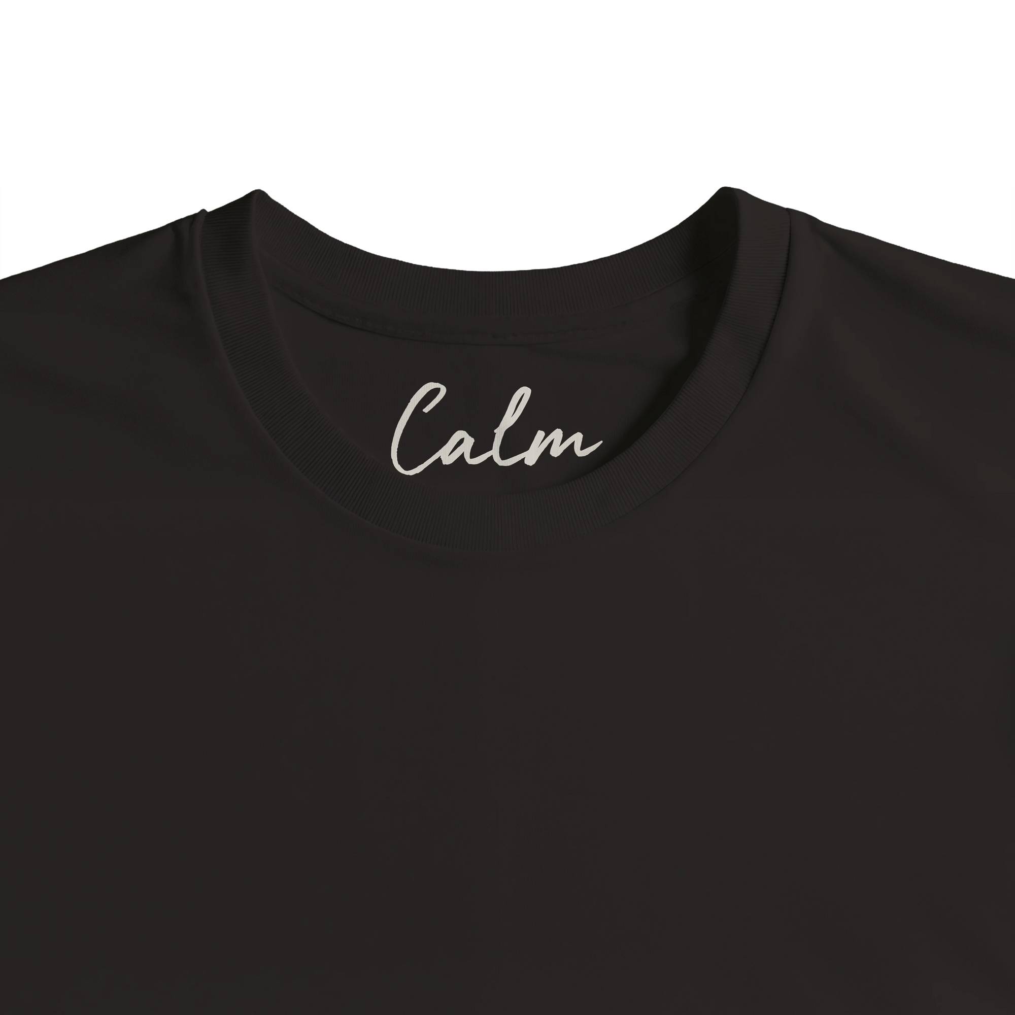Calm - "Emerald Storms" T-shirt Deep Black 2