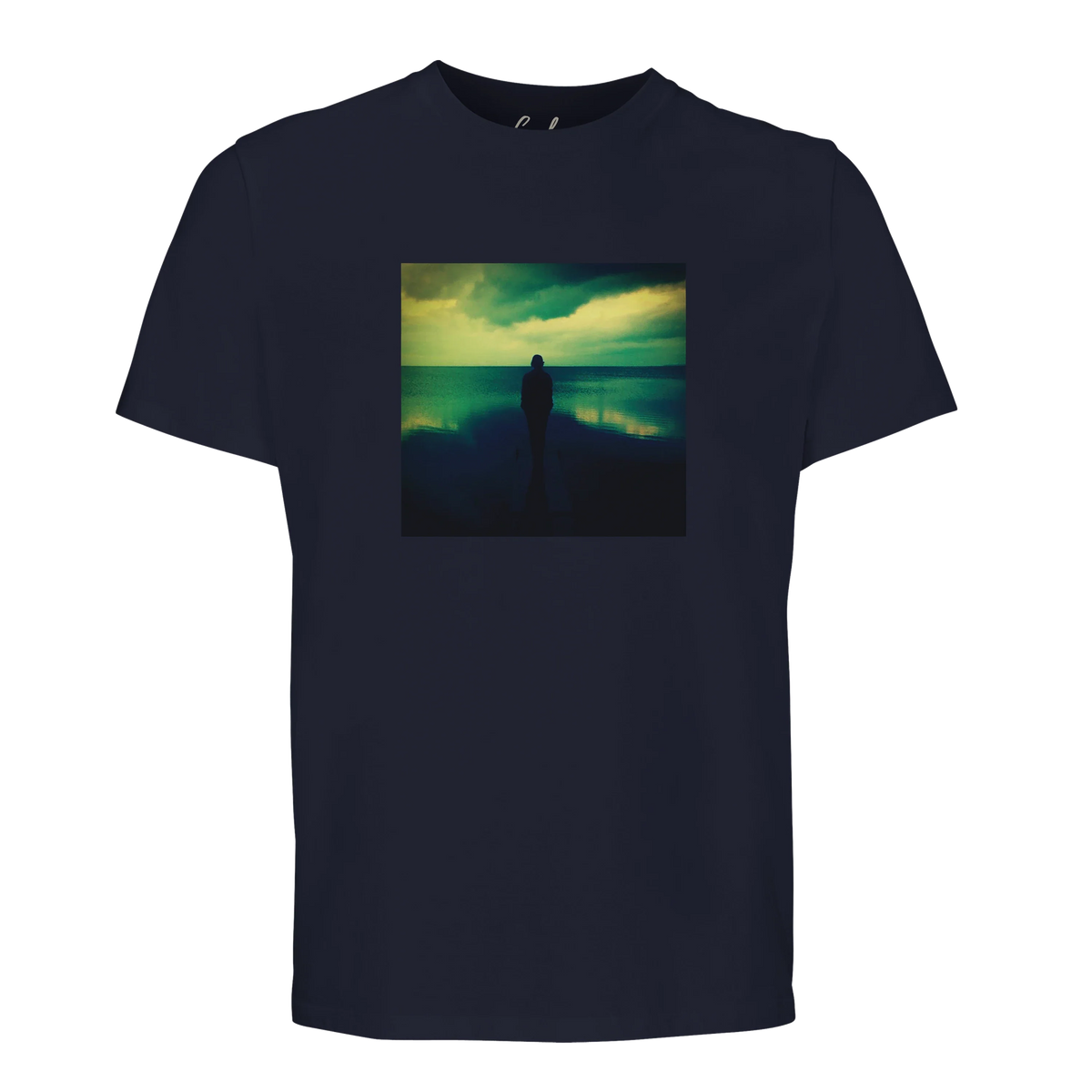 Calm - "Emerald Storms" T-shirt French Navy 1