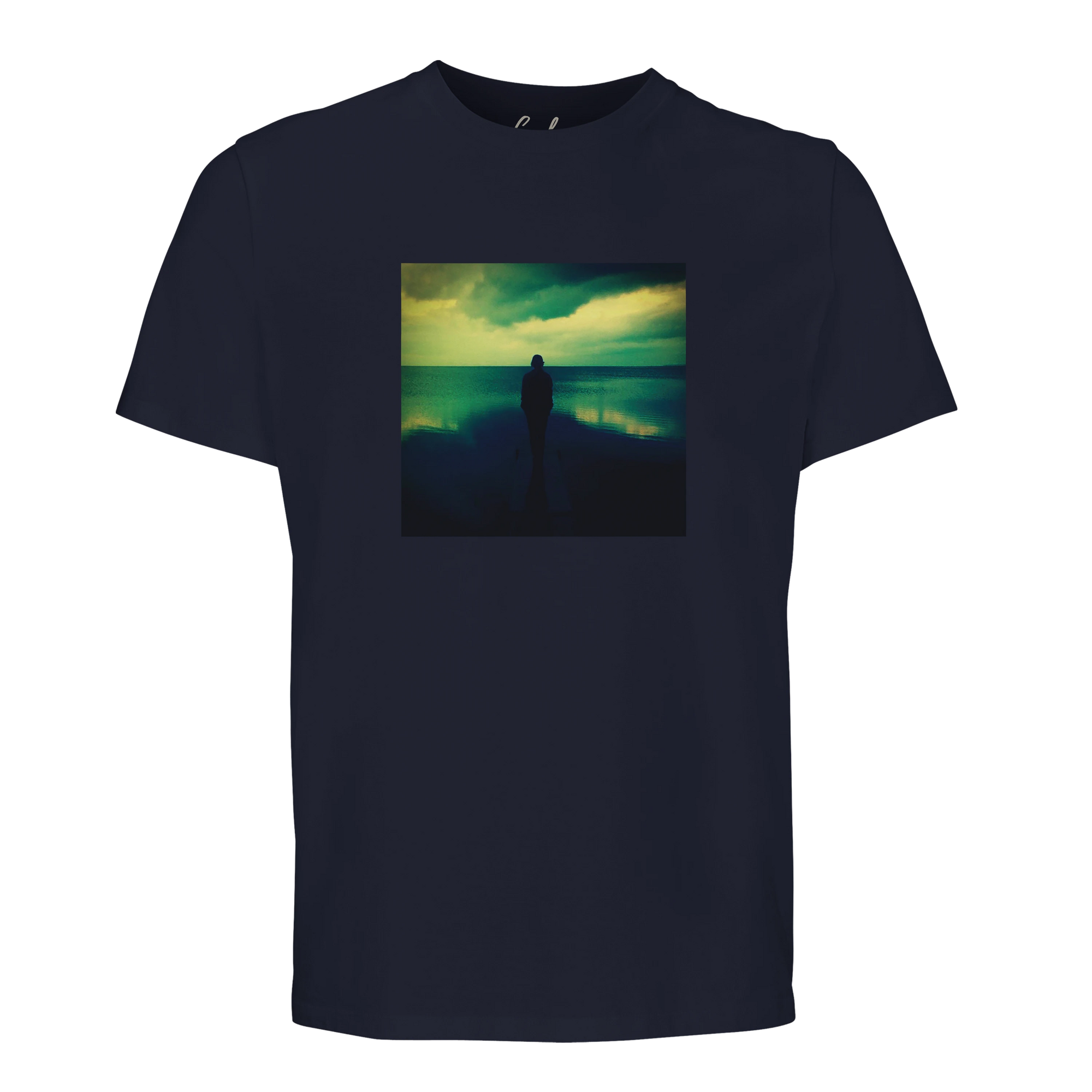 Calm - "Emerald Storms" T-shirt French Navy 1
