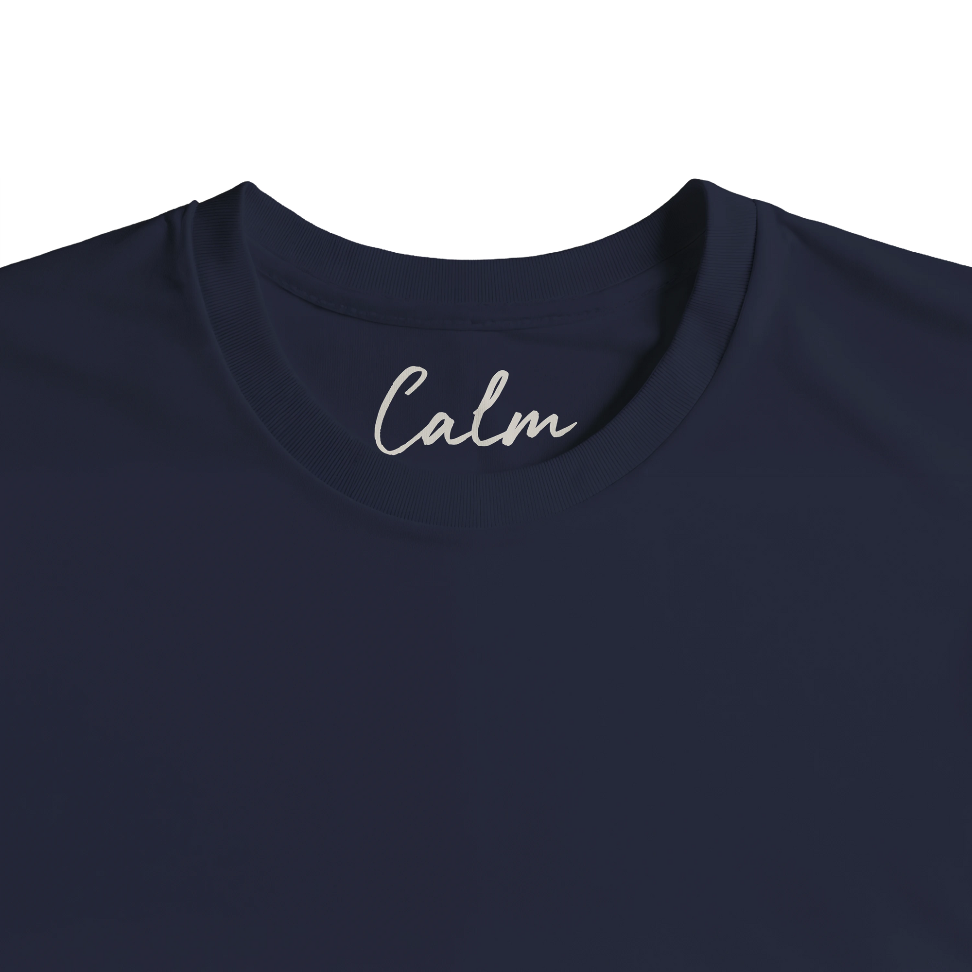 Calm - "Emerald Storms" T-shirt French Navy 2