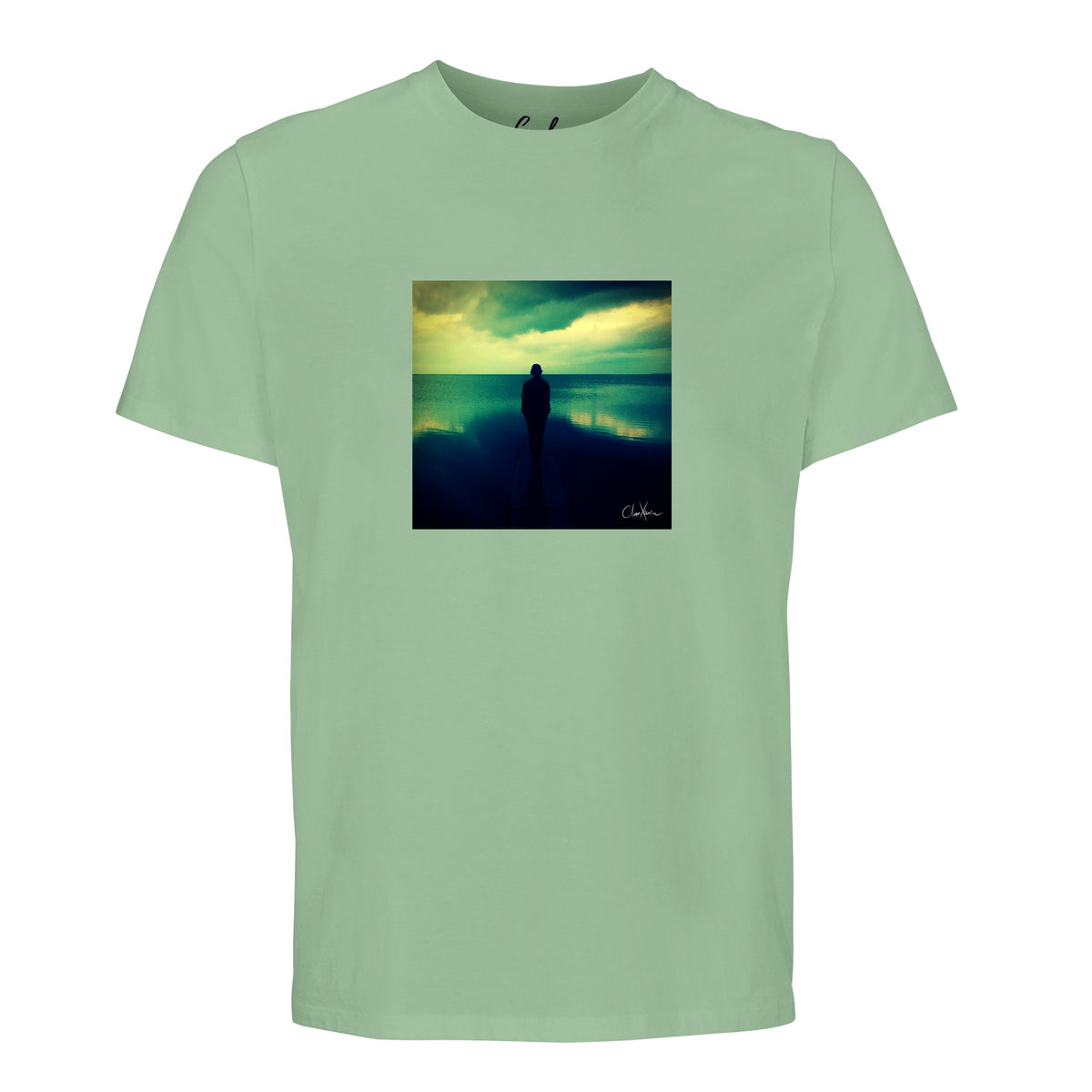 Calm - "Emerald Storms" T-shirt frozen green 1