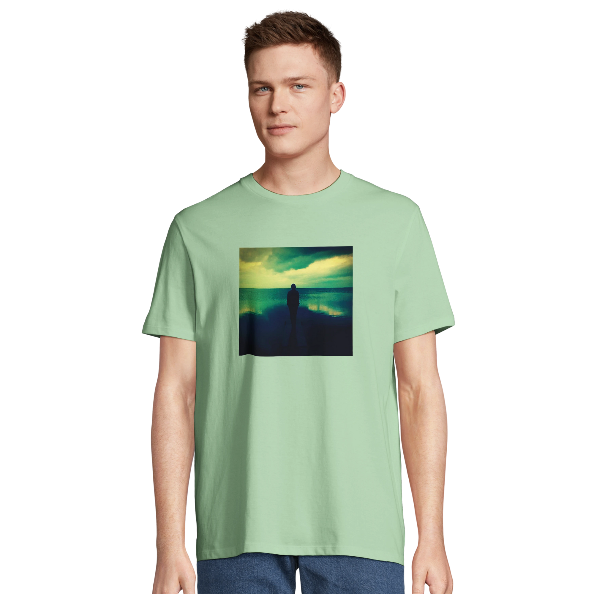Calm - "Emerald Storms" T-shirt frozen green 4
