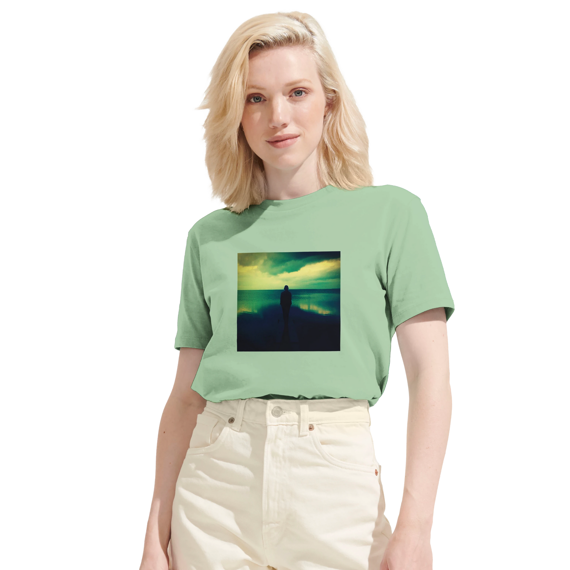 Calm - "Emerald Storms" T-shirt frozen green 6