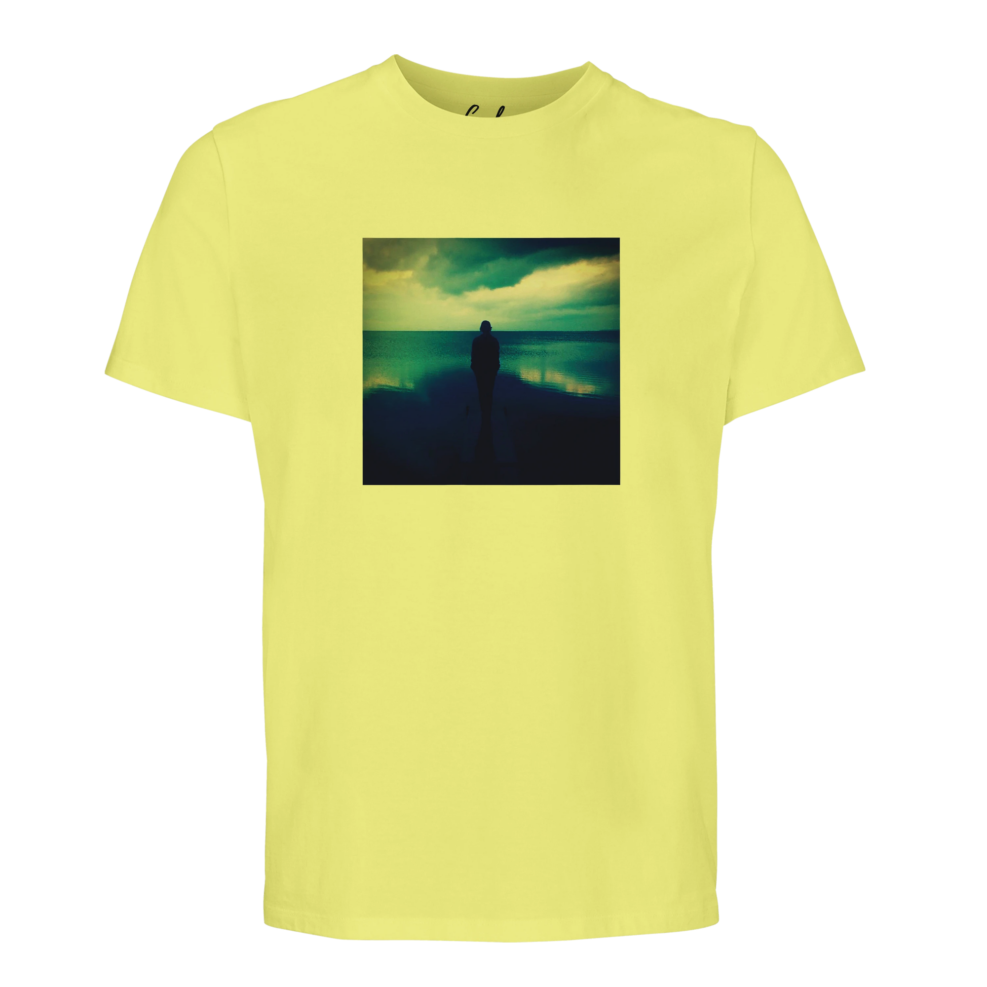 Calm - "Emerald Storms" T-shirt Light Yellow 1
