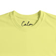 Calm - "Emerald Storms" T-shirt Light Yellow 2