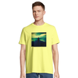 Calm - "Emerald Storms" T-shirt Light Yellow 4