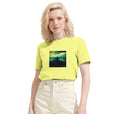 Calm - "Emerald Storms" T-shirt Light Yellow 6