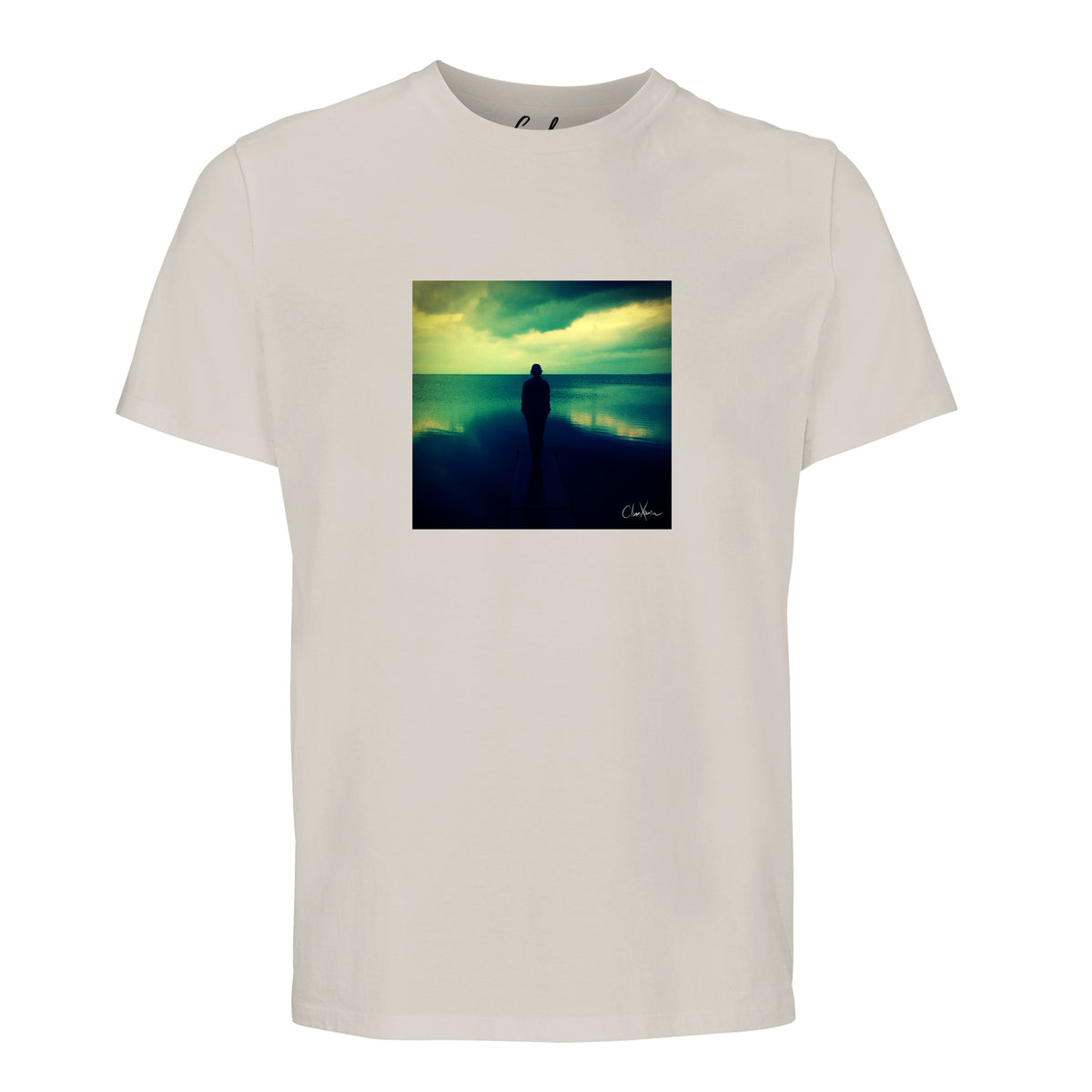 Calm - "Emerald Storms" T-shirt Off White 1
