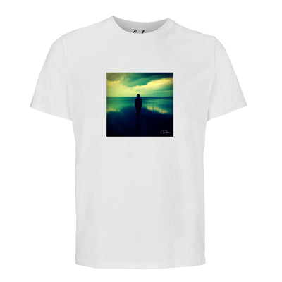 Calm - "Emerald Storms" T-shirt White 1