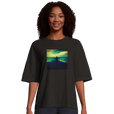 Calm - "Emerald Storms" T-shirt Deep Black 4