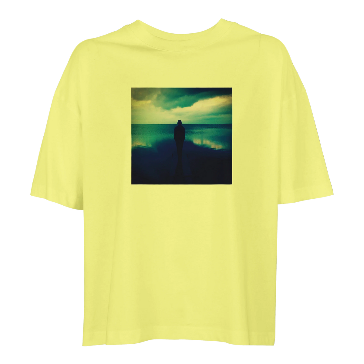 Calm - "Emerald Storms" T-shirt Light Yellow 1
