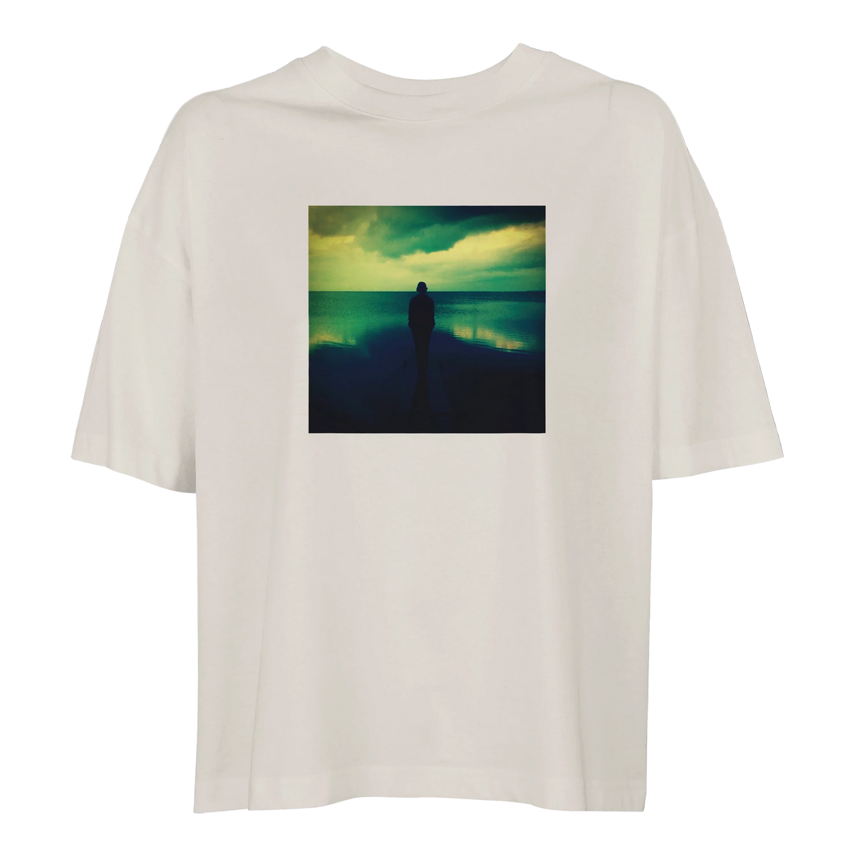 Calm - "Emerald Storms" T-shirt Off White 1