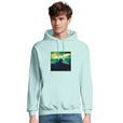 Calm - "Emerald Storms" Hoodie arctic blue 4