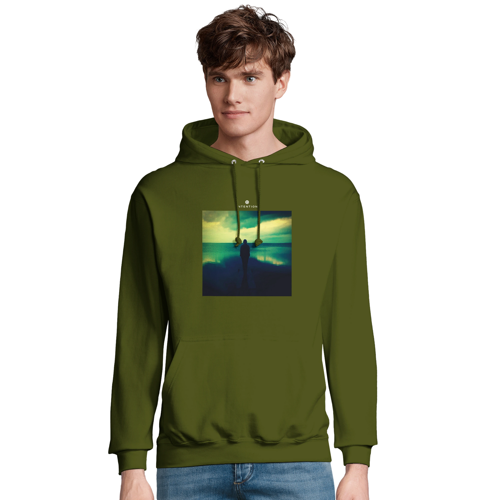 Calm - "Emerald Storms" Hoodie Army 3