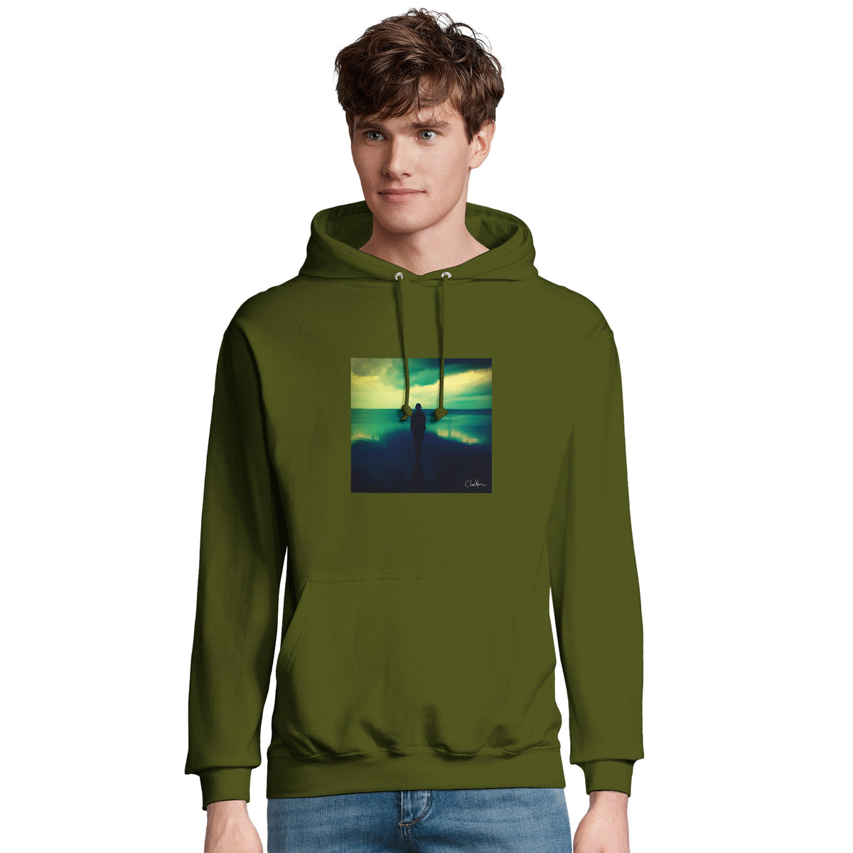Calm - "Emerald Storms" Hoodie Army 4
