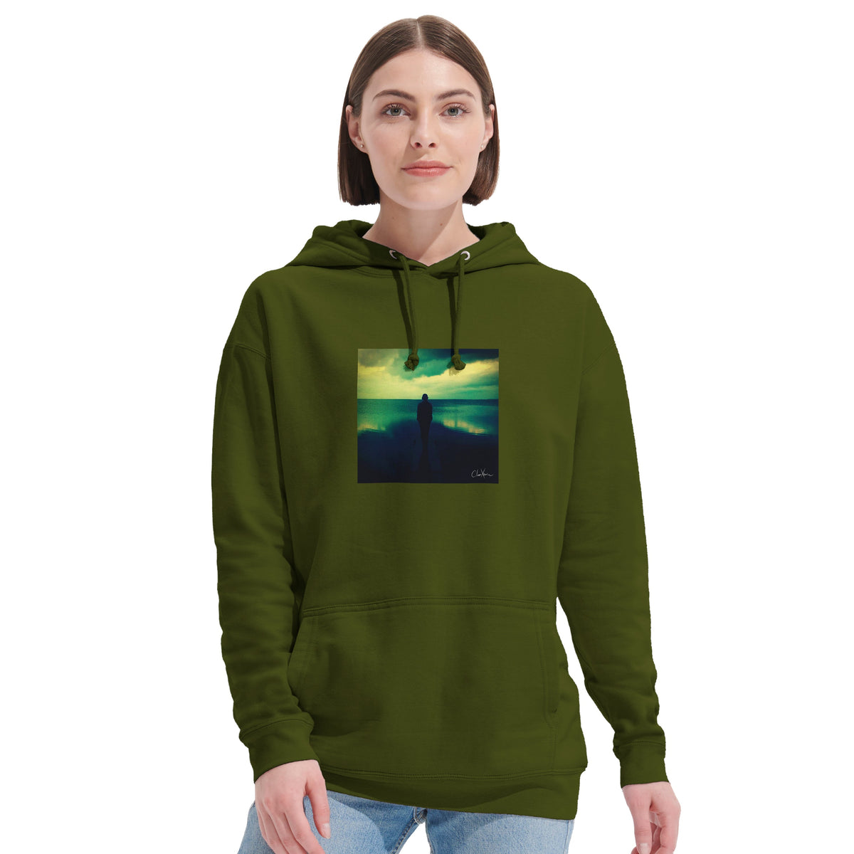 Calm - "Emerald Storms" Hoodie Army 6